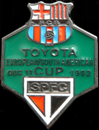 Pin #3 de la Final Intercontinental, Toyota Cup de l'any 1992. Sao Paulo vs FC Barcelona